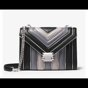 Michael Kors Whitney Large Quiltd Leather Shoulder